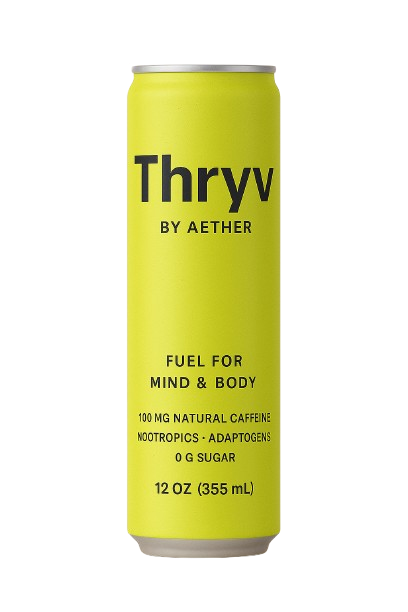 Aether Thryv Can - Electric Citrine Yellow Can